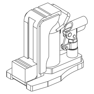 EAGLE JACK EW二段式爪式液压千斤顶尺寸图