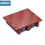 德国Borkey双排轮载重滚轮小车