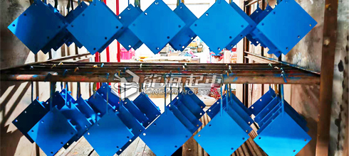 121台10吨载重滚轮小车生产图片