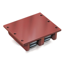 德國borkey雙排輪載重滾輪小車