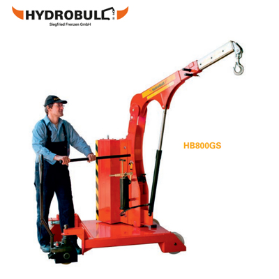 德国Hydrobull带旋转臂液压小吊机