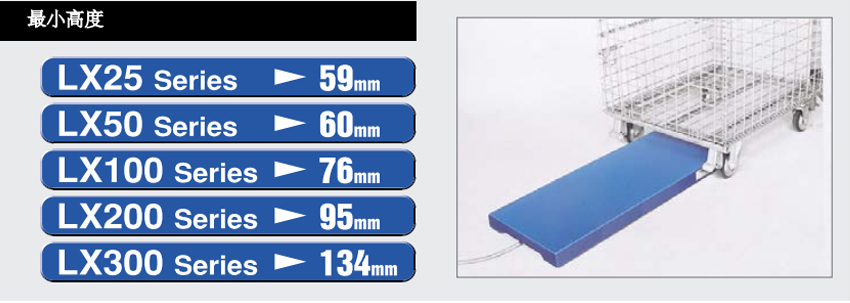 BISHAMON低型液壓升降平臺(tái)參數(shù)