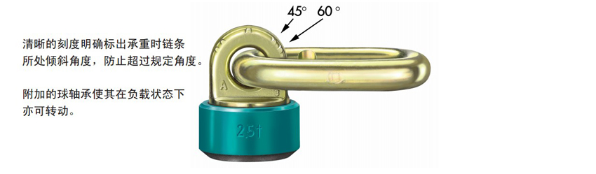 德國(guó)JDT焊接式萬(wàn)向吊環(huán)TP-S型介紹