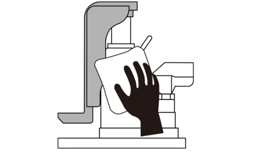 爪式千斤頂清理示意圖