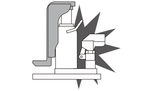 爪式千斤頂其他異常