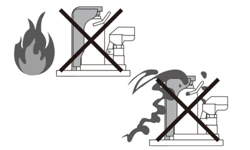 爪式千斤頂禁止火源水源