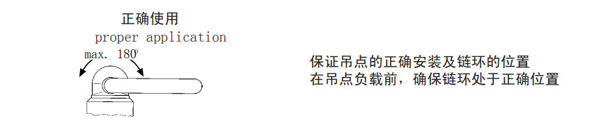 德國JDT萬向吊環(huán)TAWGK型正確使用