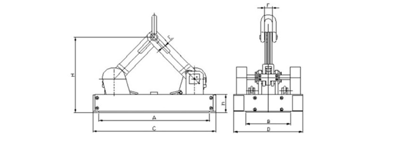 自動永磁起重器尺寸