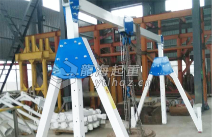 龍升鋁合金龍門吊架使用案例