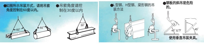 EAGLE CLAMP橫吊鋼板鉗G型正確使用方法