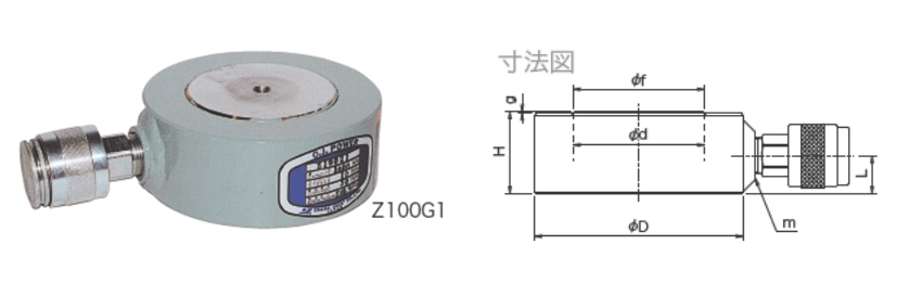 OSAKA JACK薄型分离式液压千斤顶Z-G型尺寸