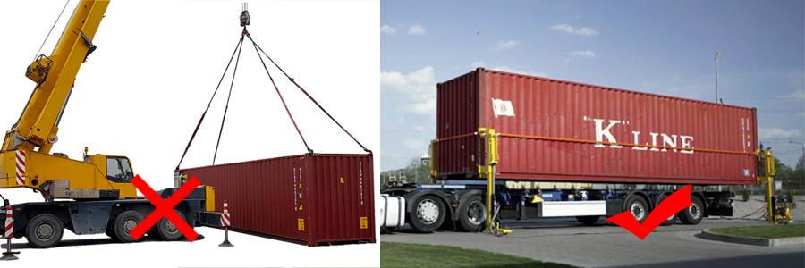 LH-JS型集裝箱舉升機(jī)示意圖