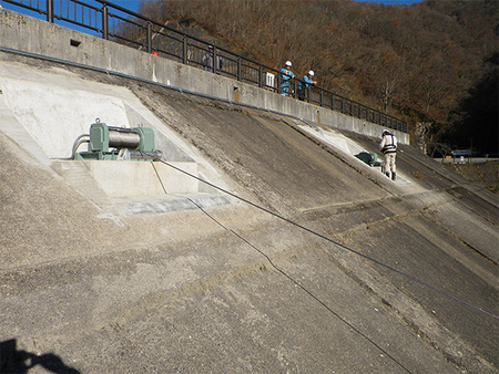 FUJI LX型鋁合金電動卷揚(yáng)機(jī)使用案例圖三