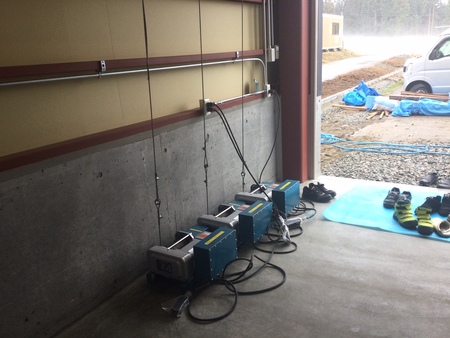 FUJI SX型鋁合金電動(dòng)卷揚(yáng)機(jī)使用案例三