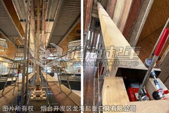 JUNG爪式千斤頂應(yīng)用施工現(xiàn)場(chǎng)圖