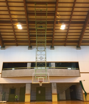 FUJI SX型鋁合金電動(dòng)卷揚(yáng)機(jī)使用案例四