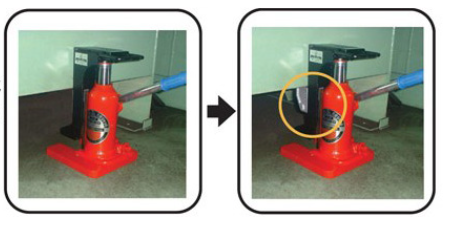 EAGLE JACK EU二段式爪式液压千斤顶案例图