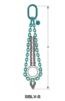 EAGLE CLAMP SBLV型鏈條索具尺寸圖