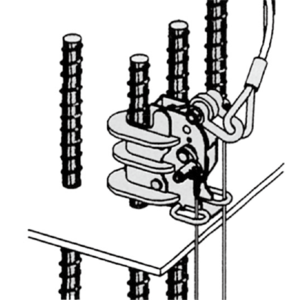 EAGLE CLAMP CSBL型鋼筋?yuàn)A鉗吊裝示意圖