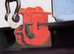 EAGLE CLAMP NEC型豎吊無(wú)傷鋼板鉗使用示意圖