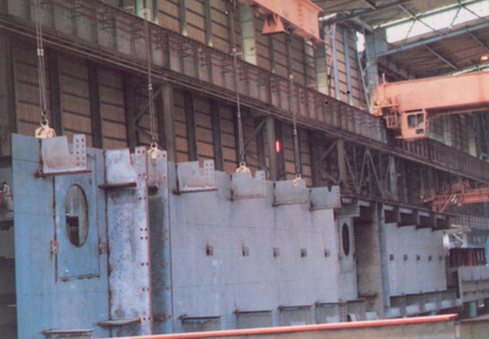 EAGLE CLAMP NEC型豎吊無(wú)傷鋼板鉗使用案例圖二