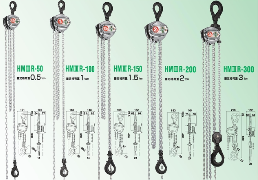 ELEPHANT HMⅢR型手拉葫芦示意图