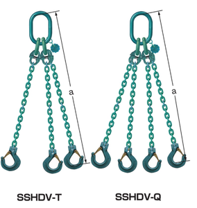 EAGLE CLAMP SSHDV型鏈條索具尺寸圖