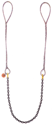 EAGLE CLAMP SWC型鏈條索具尺寸圖