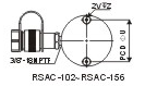 SUNRUN RSAC型分離式液壓千斤頂尺寸圖