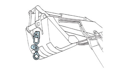 EAGLE CLAMP DLHBV型鏈條索具吊裝示意圖