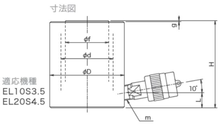 OSAKA JACK EL型分離式液壓千斤頂尺寸圖