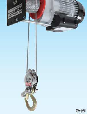 H.H.H. ECW型小型卷扬机示意图