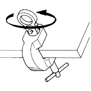 EAGLE CLAMP SAR型螺旋式無(wú)傷鋼板鉗吊裝示意圖