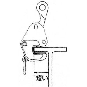 EAGLE CLAMP G型橫吊鋼板鉗吊裝示意圖