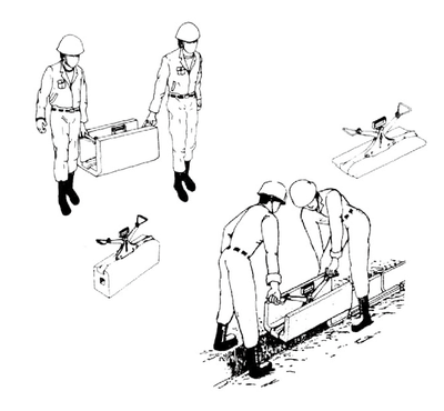 EAGLE CLAMP UGH混凝土钢板钳吊装示意图